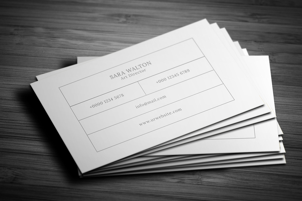 Canva Artistic Business Card, a Business Card Template by Saman Osama (Photo 2 of 5)
