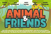 Cartoo Nature - Cartoon Font, a Sans Serif Font by tokokoo (Thumbnail 11 of 13)