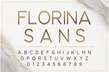 Florina Sans – Elegant Art Deco