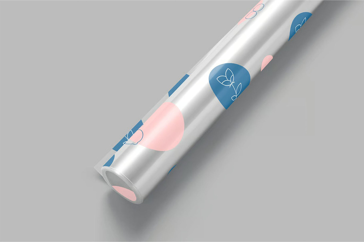 Transparent Wrapping Sheet Mockups, a Packaging Mockup by megostudi0 (Photo 6 of 6)