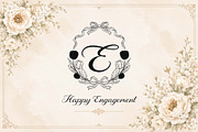 Savitri Flower Monogram, a Handwritten Font by Yoga Letter (Thumbnail 3 of 6)