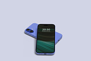 Realistic iPhone Mockup, an iPhone Mockup by ulfatunnazira (Thumbnail 4 of 6)