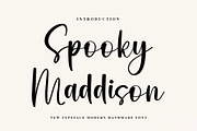 Spooky Maddison, a Handwritten Font by FreshTypeINK (Thumbnail 1 of 8)