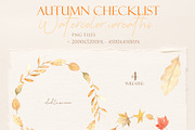 Watercolor Bundle Four Seasons., a Seasonal Illustration by NataliArkushArt (Thumbnail 51 of 65)