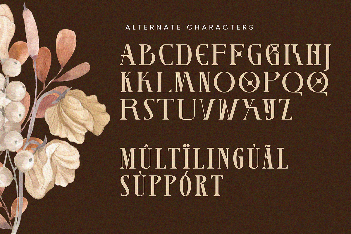 Lamoonze - Serif Display Font, a Serif Font by Randi Irvan | Rvandtype (Photo 14 of 14)