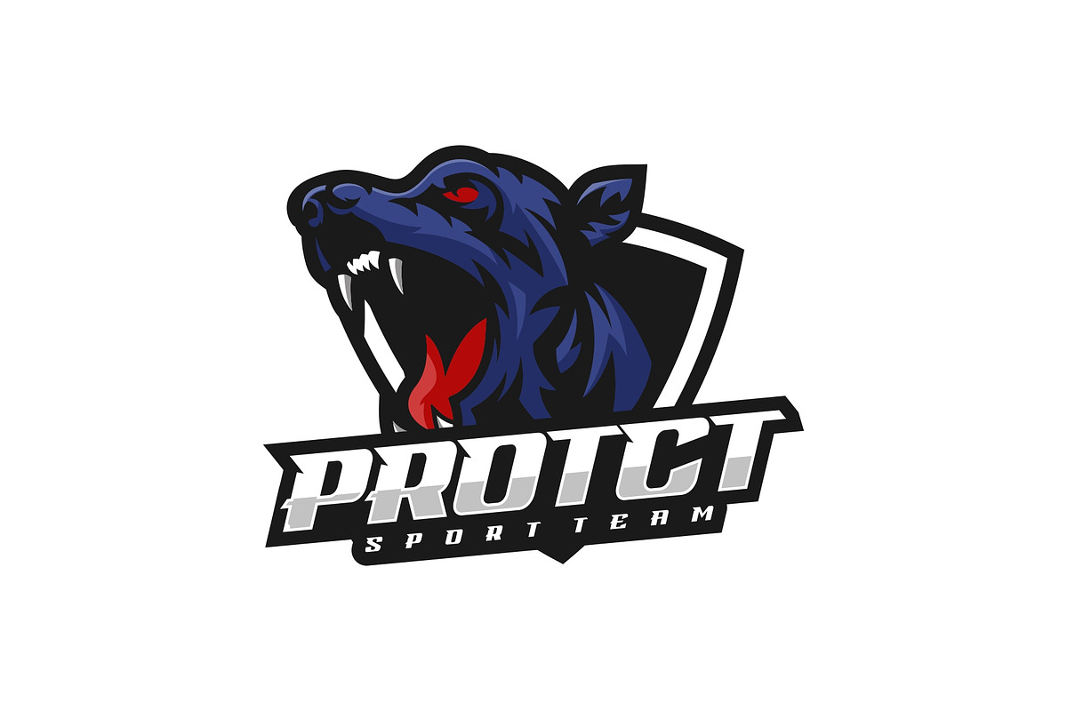 Protect Gaming Logo esport., a Branding & Logo Template by ModalTampang