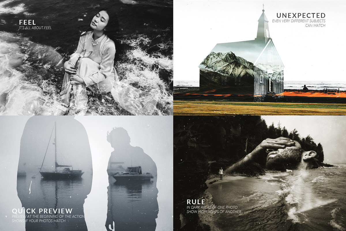 Analog Double Exposure Action, an Action Add-On by Mint Actions (Photo 5 of 11)
