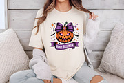 Retro Halloween Png, Pumpkin Png, an Illustration by Libby Wishes (Thumbnail 2 of 6)