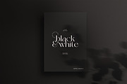 Black & White Stationery Mockup, a Books & Magazine Mockup by CarmineType (Thumbnail 7 of 15)