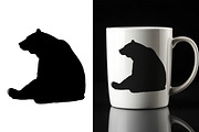 Wild Bear Silhouette Wildlife Animal, an Animal Illustration by Unique Design Team (Thumbnail 3 of 5)