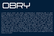 Obry font family, a Sans Serif Font by vlad.berla (Thumbnail 7 of 8)
