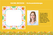 Folksy Wreaths & Bouquets Templates, an Illustration by On the Mark Designs (Thumbnail 8 of 16)