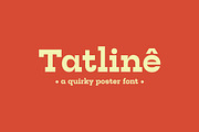 Tatline — Bold & Chunky Serif Font, a Serif Font by Eugene Tantsurin (Thumbnail 1 of 11)