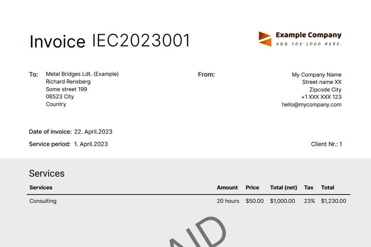 Airtable Invoice & Offer Generator, a Templates & Theme by HI Airtable Templates (Photo 10 of 14)