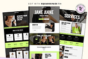 Neon Squarespace Website Template, a Squarespace Template by Template Twist Shop (Thumbnail 2 of 10)