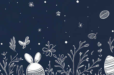 A grief-themed Easter banner. Flower, a Wallpaper Photo by Imaginarium