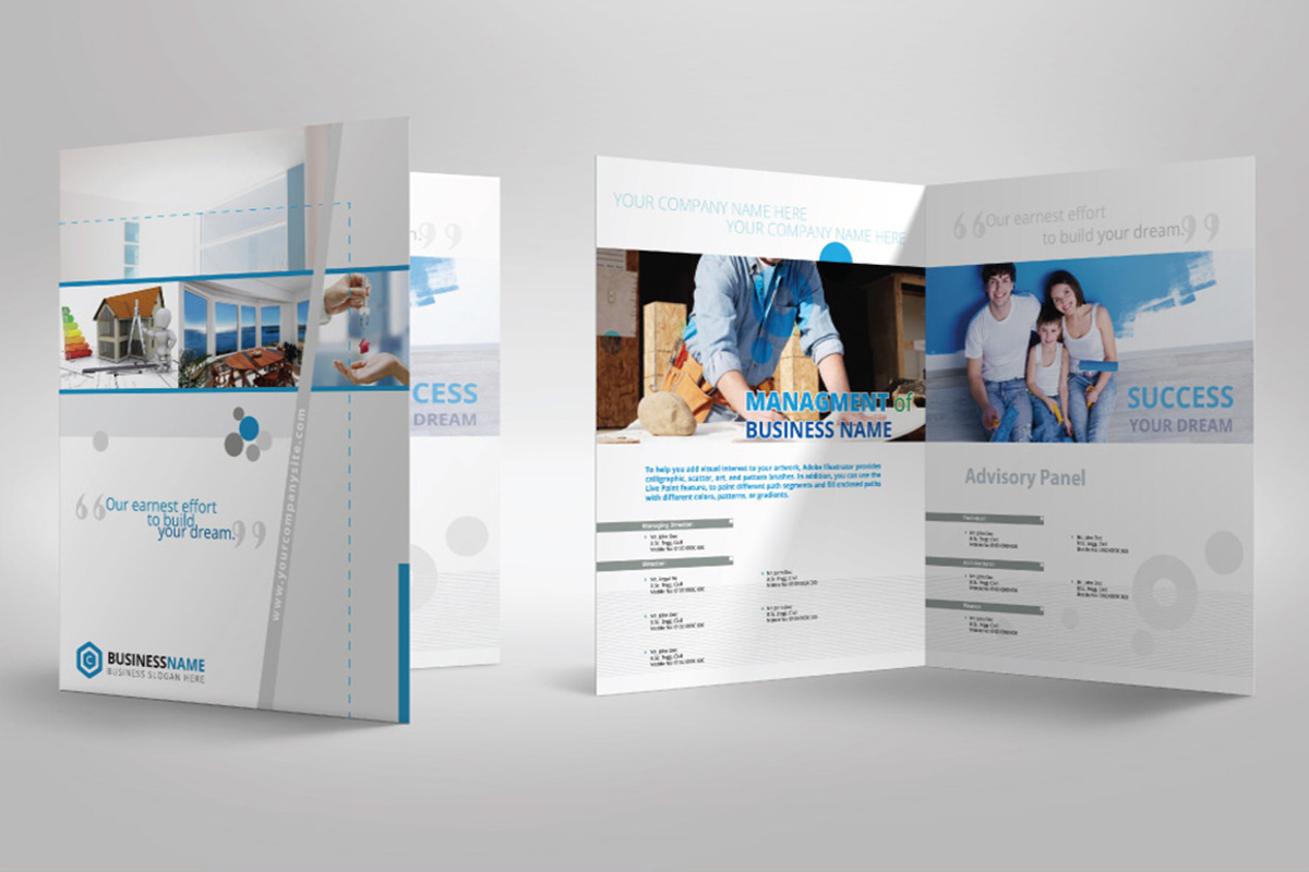 Real Estate Company Brochure Bi Fold, a Brochure Template by ideaz_sabbir (Photo 4 of 4)