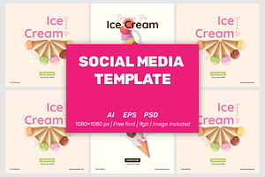 Social Media Post Template Design