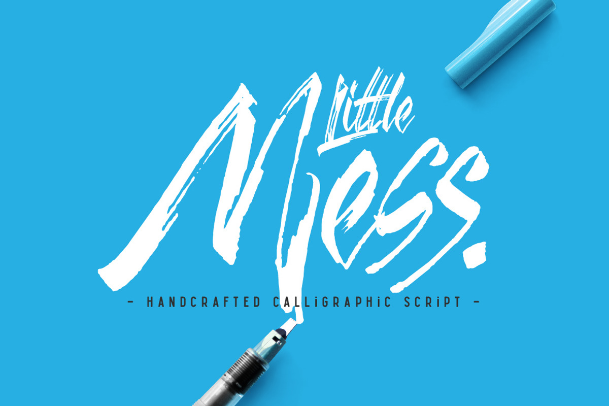 Calligraphic fonts Bundle preview 7