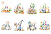 Cute Easter Gnome PNG Clipart, Bunny, a Person Illustration by KennedyStudio (Thumbnail 2 of 5)
