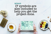 Procreate Typewriter Font numbers, a Brush Add-On by Nancy Ingersoll (Thumbnail 4 of 5)