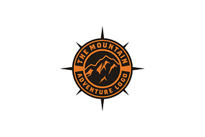 Mountain Compass Adventure Logo