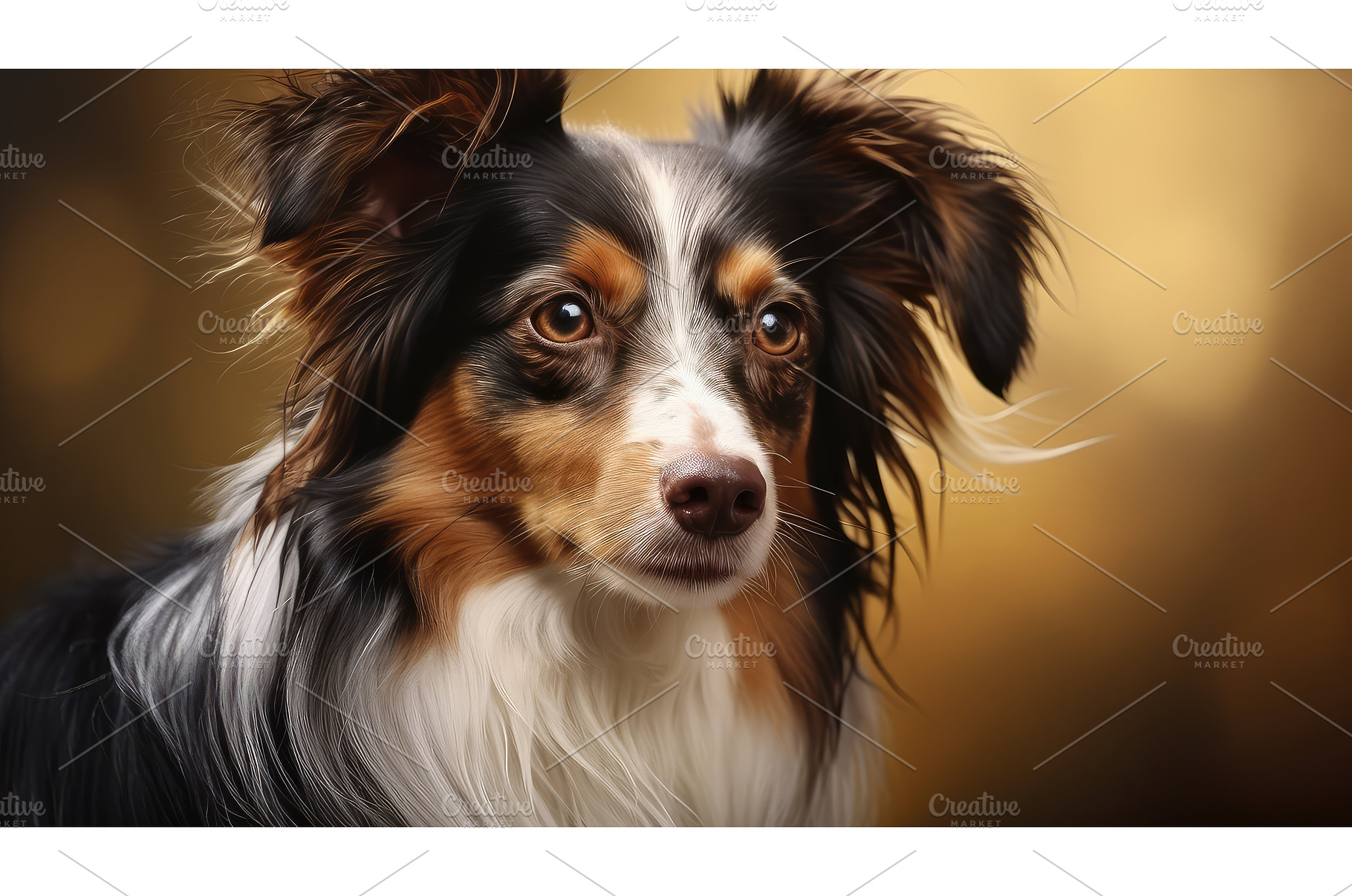 mutt mixed breed dog ai generated, an Animal Photo by pikepicture