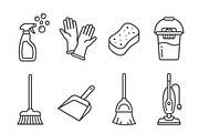 Bundles Set Optical Store Icons, an Outline Icon by adenpinkstore (Thumbnail 5 of 44)