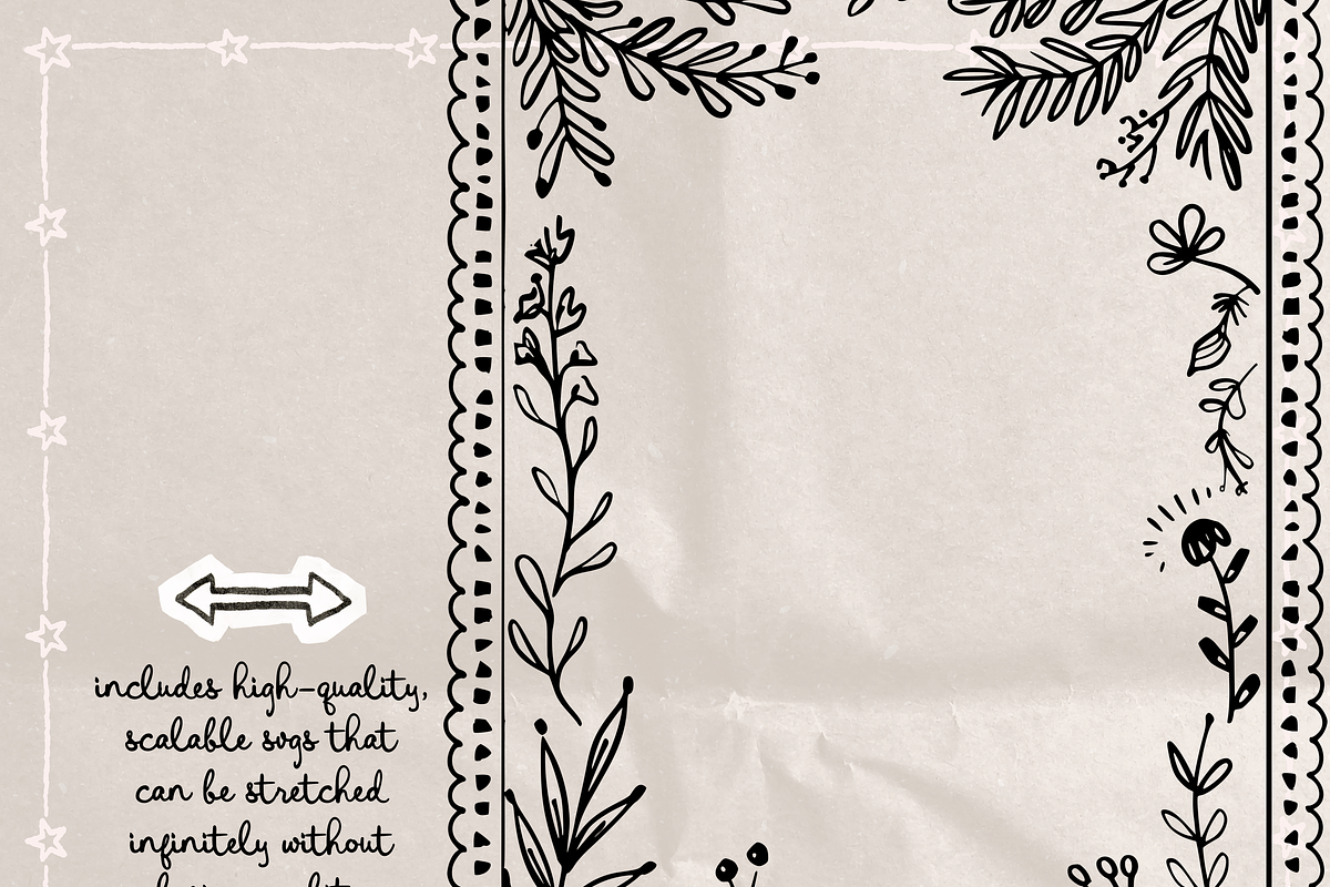 Cottagecore Borders, Frame Set, an Object Illustration by The October Creative (Photo 3 of 6)