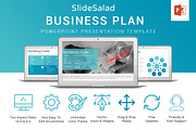 Business Plan PowerPoint Template, a Presentation Template by SlideSalad (Thumbnail 2 of 50)