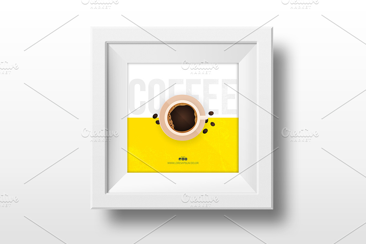 Coffee and Tea Social Media banners, a Social Media Template by Leo Edition (Photo 4 of 5)