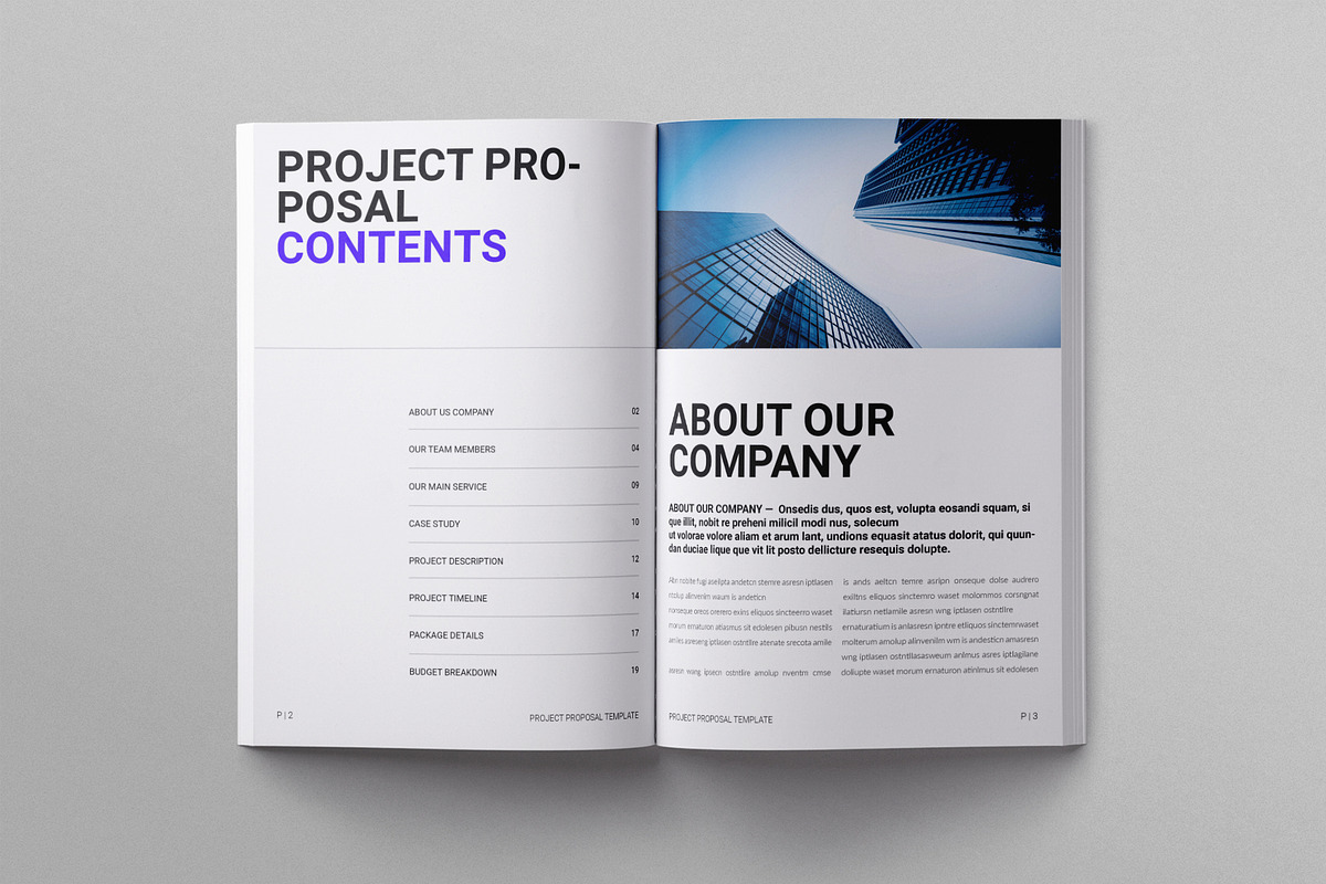 Proposal Template | Canva, INDD, a Brochure Template by ElvinPrint (Photo 3 of 9)
