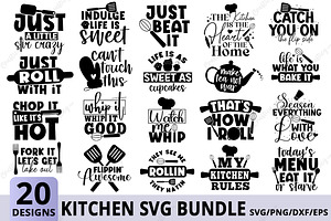 Kitchen SVG Bundle