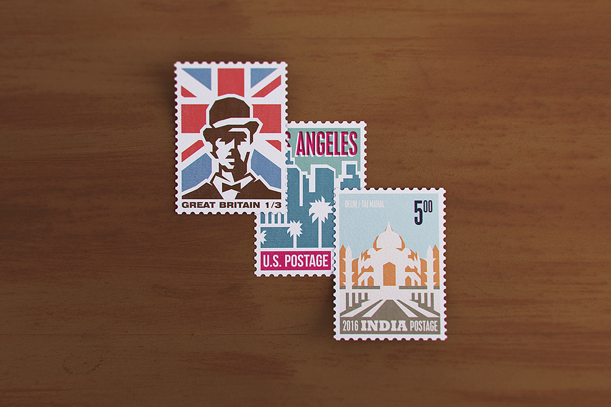 Postage Stamp MockUp v2, a Product Mockup by coloformia (Photo 7 of 13)