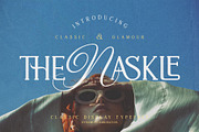 Thenaskle typeface, a Serif Font by alit design (Thumbnail 1 of 16)