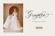 Keukenhof | Modern Calligraphy Font, a Handwritten Font by Ef Studio (Thumbnail 9 of 13)