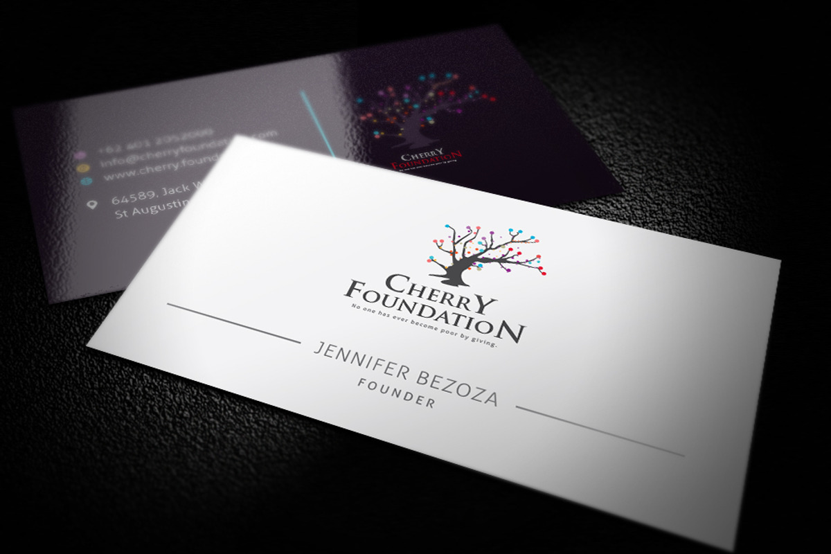 CherryFoundation-Template Logo, a Branding & Logo Template by Cre8iveSense (Photo 2 of 5)