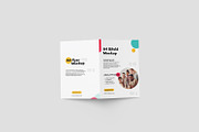 A5 Bifold Brochure Mockup, a Brochure Template by getproject (Thumbnail 4 of 5)