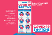 Covid-19 Symptoms Campaign Templates, a Flyer Template by MEDZ (Thumbnail 4 of 4)