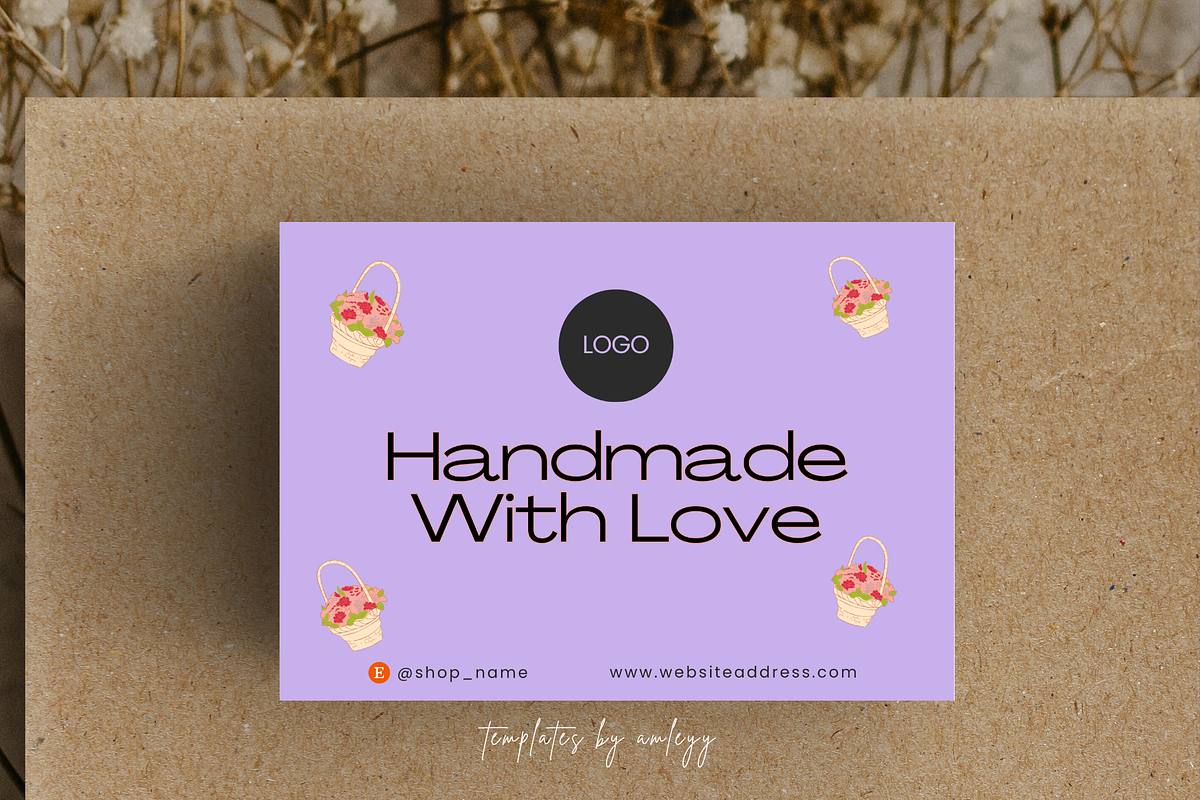 Small Business Thank You Card, a Card Template by Elegant_Studio44 (Photo 4 of 6)
