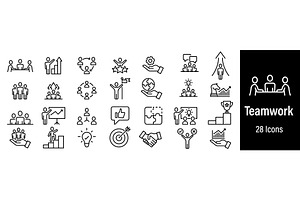 Teamwork Web Icons