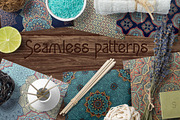 10 seamless patterns + Mandala, a Pattern Graphic by Tori Shen (Thumbnail 1 of 4)