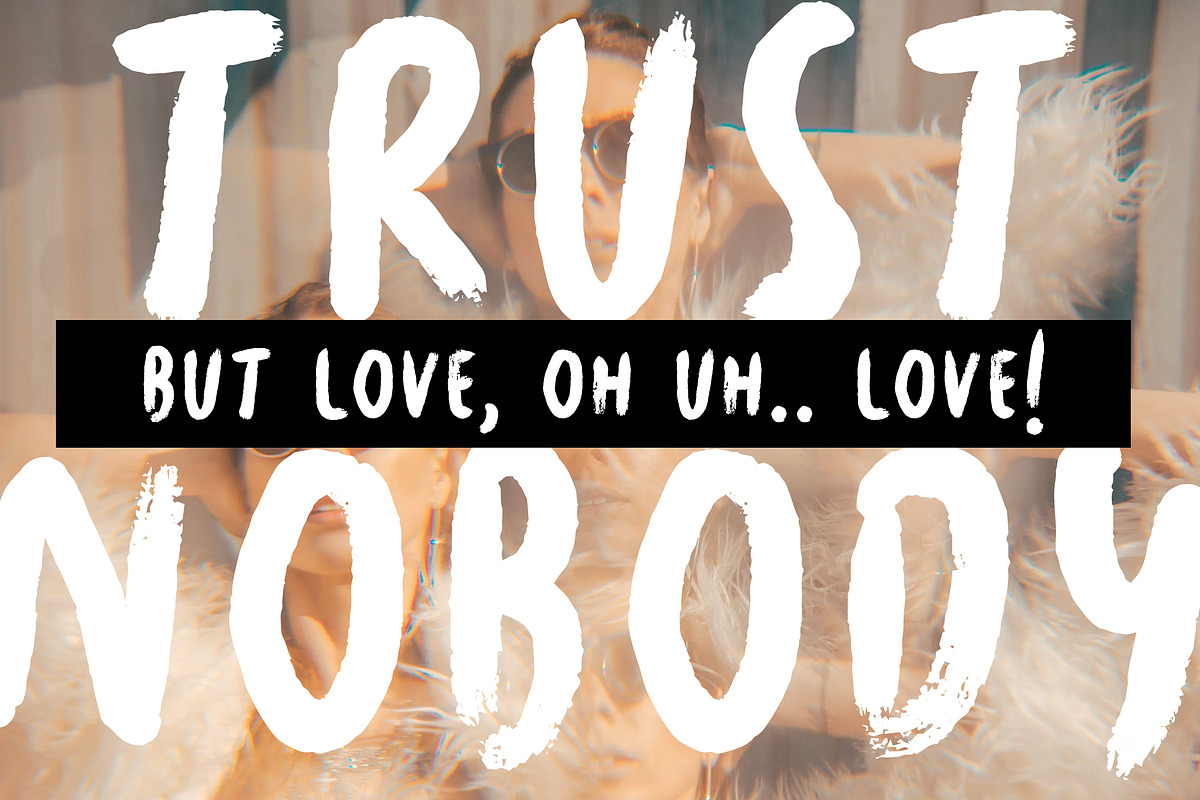 Paris Rebel - A Handwritten Font, a Sans Serif Font by MOCOSANS (Photo 2 of 5)