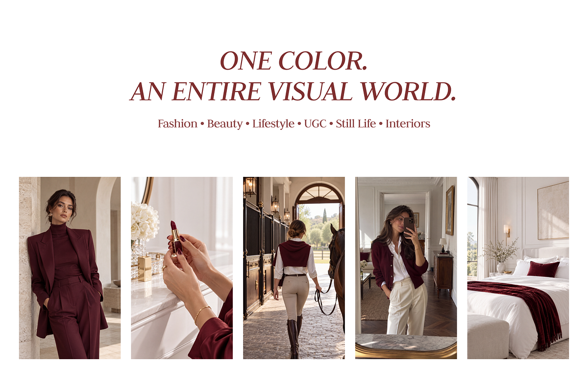 Burgundy Collection – Luxury Photo, a Beauty & Fashion Photo by Digital Blood (Photo 4 of 16)