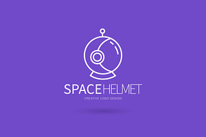 Space Helmet Logo