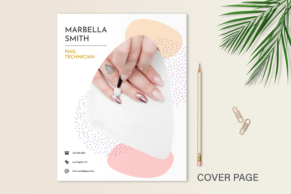 nail Technician Resume Portfolio, a Resume Template by Stanin Studio (Photo 5 of 10)