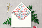 Floral Watercolor Wedding Suite, an Invitation Template by Love Design (Thumbnail 9 of 11)