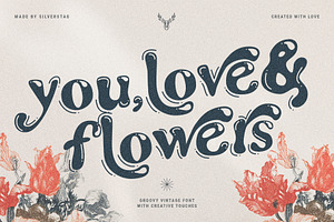 Stone & Hikers - Groovy Retro Font