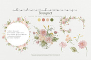 Bloom | Wedding Watercolor Florals, a Pattern Graphic by slowlivecreate (Thumbnail 3 of 7)
