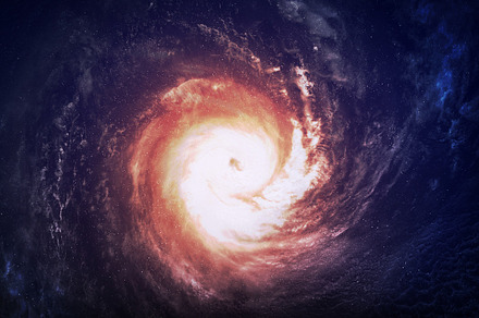 Incredibly beautiful spiral galaxy somewhere in deep space elements of this, an Abstract Photo by Vadim Sadovski